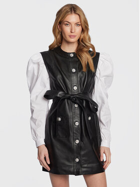Custommade Custommade Шкіряна сукня Jada 999418448 Чорний Regular Fit