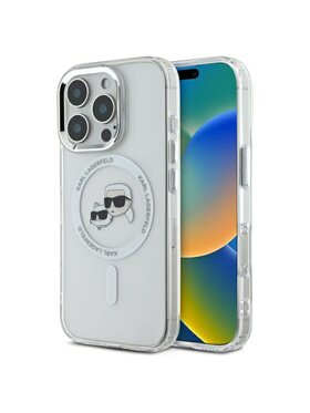 KARL LAGERFELD KARL LAGERFELD Etui na telefon Apple iPhone 16 Pro Max Biały