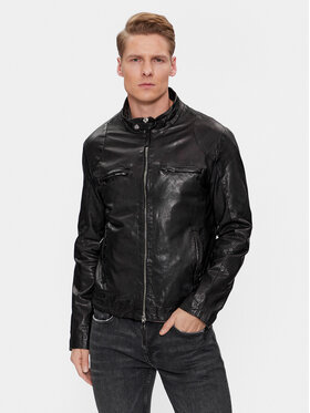 Milestone Milestone Lederjacke Fidelio 411069 60390 Schwarz Regular Fit
