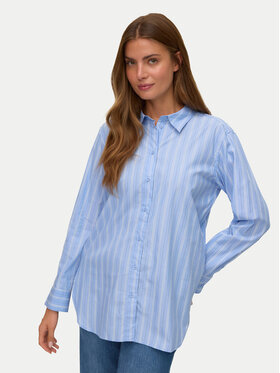 Vero Moda Vero Moda Koszula Elina 10336329 Niebieski Loose Fit