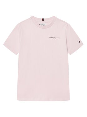 Tommy Hilfiger Tommy Hilfiger T-shirt KS0KS00594 Ružičasta Regular Fit