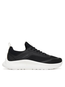 Calvin Klein Calvin Klein Sneakersy Light Eva Run Sock Mesh Lycra HW0HW03023 Czarny