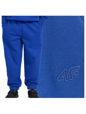 4F 4F Pantaloni da tuta FJWAW25TTROM1245-36S Blu Regular Fit