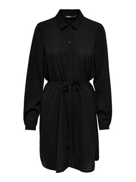 ONLY ONLY Sukienka koszulowa Nova 15241890 Czarny Regular Fit