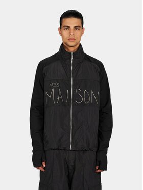 MADE BY SOCIETY MADE BY SOCIETY Kurtka anorak Hanorac GHOST - H17745 Czarny Basic Fit