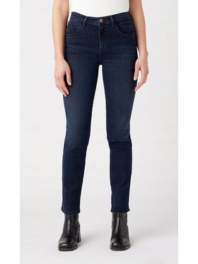Wrangler Wrangler Jeansy Slim Niebieski Slim Fit