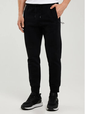 BIG STAR BIG STAR Spodnie dresowe KERSYN Czarny Basic Fit
