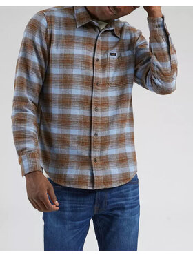 Lee Lee Koszula LEESURE SHIRT Niebieski Regular Fit