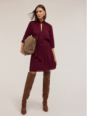 Motivi Motivi Vestito da giorno 7047Q003471N036 Bordeaux Regular Fit