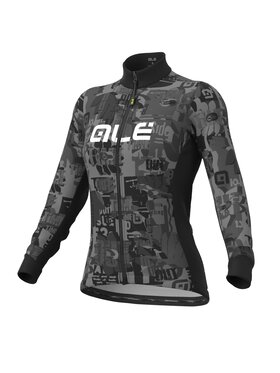 Alé Cycling Alé Cycling Bluza Solid Break Czarny Fitted Fit