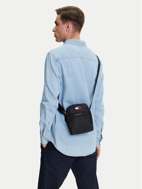 Tommy Jeans Tommy Jeans Мъжка чантичка Tjm Archive Reporter AM0AM13397 Черен
