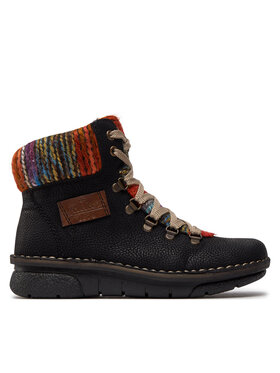 Rieker Rieker Stiefeletten 73343-00 Schwarz