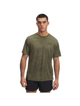Under Armour Under Armour Koszulka techniczna 1390047 Khaki Relaxed Fit
