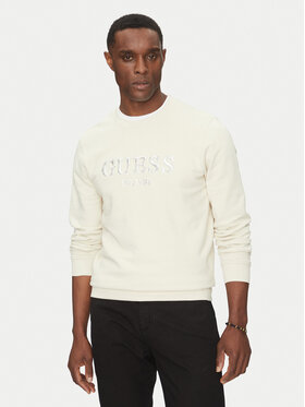 Guess Guess Džemperis ar kapuci M5GQ08 KCN01 Écru Regular Fit