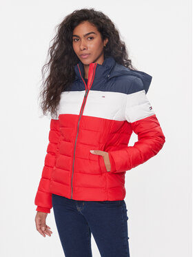 Tommy Jeans Tommy Jeans Winterjacke Colorblock DW0DW17257 Bunt Slim Fit
