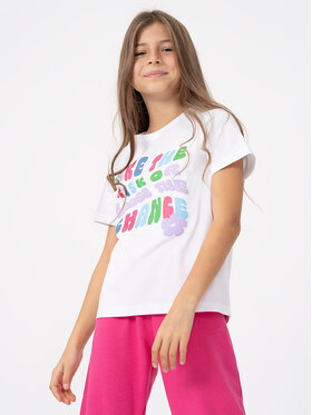 4F 4F Футболка 4FJAW23TTSHF0826 Білий Regular Fit