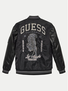 Guess Bomber L4YL03 WGB90 Crna Regular Fit