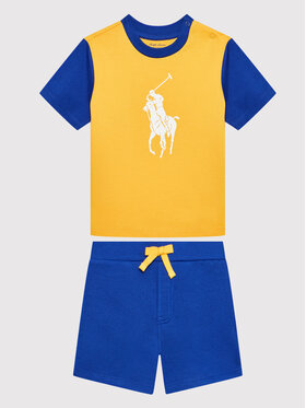 Polo Ralph Lauren Polo Ralph Lauren Komplet t-shirt i szorty sportowe 320870789001 Kolorowy Regular Fit
