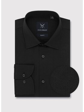 Pako Lorente Pako Lorente Koszula P000B-1X-008 Czarny Slim Fit