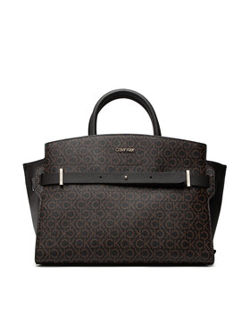 Calvin Klein Calvin Klein Kabelka Ck Code Tote Md Mono K60K610285 Hnedá