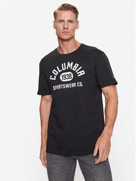 Columbia Columbia T-shirt CSC Basic Logo™ Short Sleeve Nero Regular Fit