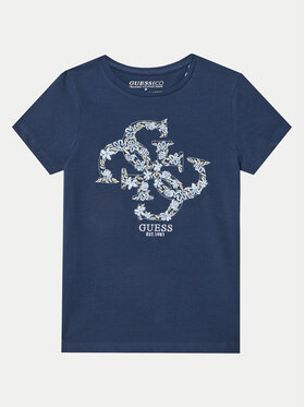 Guess Guess T-Shirt J5GI02 K6YW4 Granatowy Regular Fit