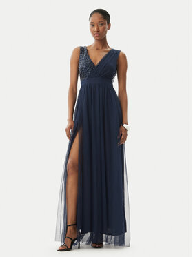 Rinascimento Rinascimento Abendkleid CFC0123704003 Dunkelblau Regular Fit