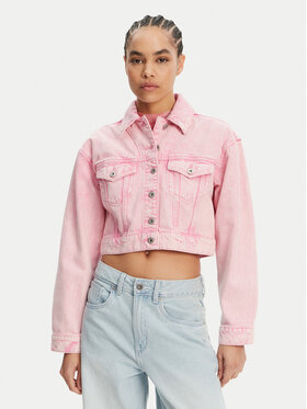 HUGO HUGO Jeansjacke Galatea 50534763 Rosa Regular Fit
