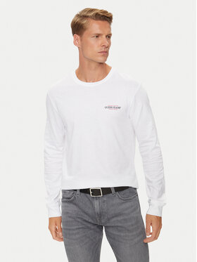 Guess Jeans Guess Jeans Longsleeve M4YI54 K8HM0 Bianco Regular Fit