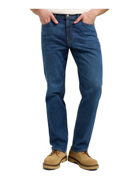 Lee Lee Jeansy 112372636 Niebieski Loose Fit