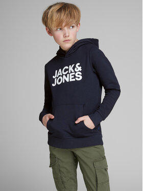 Jack&Jones Junior Jack&Jones Junior Pulóver 12152841 Sötétkék Regular Fit