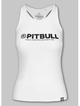 PITBULL PITBULL Tank top Tank Top damski Rib PITBULL R XS Biały Regular Fit