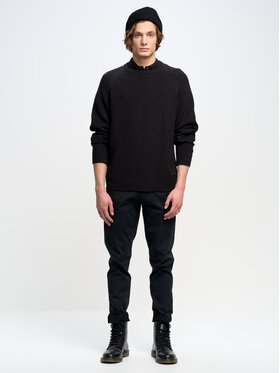 BIG STAR BIG STAR Chinosy tomy_907 Czarny Chino Fit