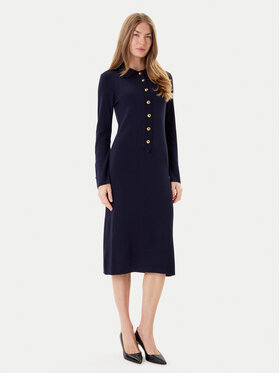 Luisa Spagnoli Luisa Spagnoli Strickkleid Matteucci 100147 Dunkelblau Regular Fit