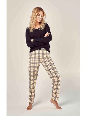 Taro Taro Piżama 2988-01 Czarny Basic Fit