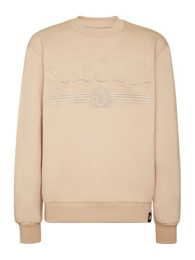 PHILIPP PLEIN PHILIPP PLEIN S dlouhým rukávem 19943 Béžová Regular Fit