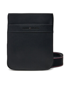 Tommy Hilfiger Tommy Hilfiger Geantă crossover Th Corp Mini Crossover AM0AM13225 Negru