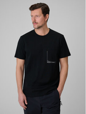4F 4F T-Shirt CITY Czarny Regular Fit