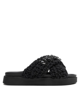 Inuikii Inuikii Παντόφλες Woven Stones 70104-106 Μαύρο