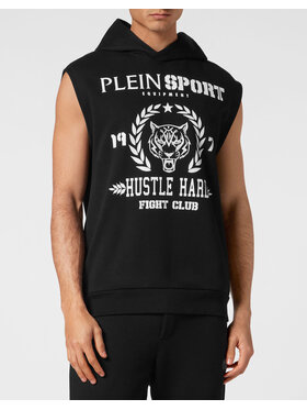 Plein Sport Plein Sport Bluza 13099 Czarny Regular Fit