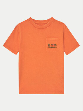 Guess Guess T-Shirt L5RI30 K8HM4 Orange Regular Fit