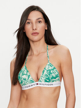 Tommy Hilfiger Tommy Hilfiger Μπικίνι πάνω μέρος UW0UW05367 Πράσινο