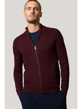 Próchnik Próchnik Kardigan PM14 SW073225000019 Bordowy Regular Fit