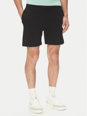 Kappa Kappa Sportske kratke hlače Logo Korpo Cabas 303HZE0 Crna Regular Fit