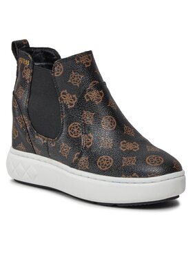 Guess Guess Polokozačky Romina FL8RMN FAL12 Hnědá