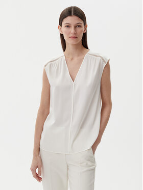 BOSS BOSS Блуза Binadi 50540616 Бял Relaxed Fit