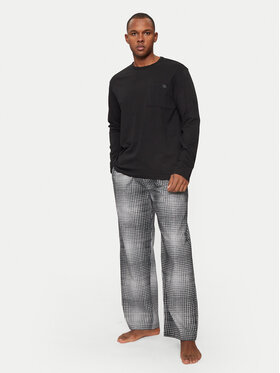 Calvin Klein Underwear Calvin Klein Underwear Spodnie piżamowe 000NM2842E Szary Relaxed Fit