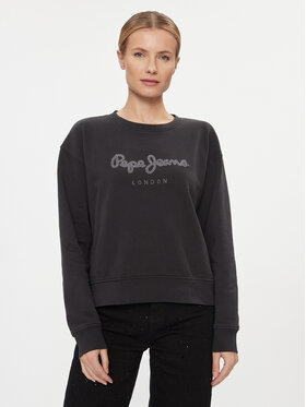 Pepe Jeans Pepe Jeans Світшот Harley PL581402 Чорний Relaxed Fit