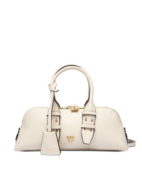 PINKO PINKO Kabelka Bowling Bag Baguette AI 25-26 PLTT 105334 A0QO Écru