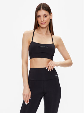 Calvin Klein Performance Calvin Klein Performance Сутиен-топ 00GWS3K109 Черен